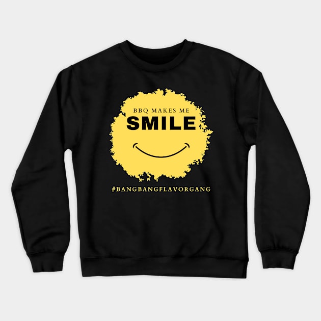 Smile Crewneck Sweatshirt by Flavor Train